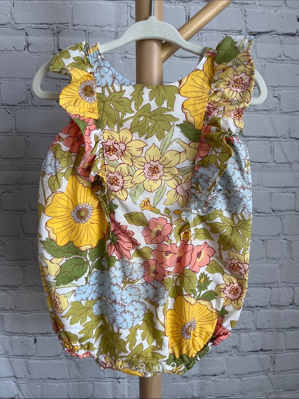 ⭐️⭐️ PICK 5 / $20 Janie and Jack Floral Ruffle Baby Romper